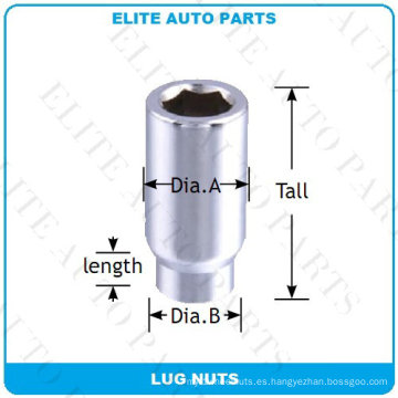 Sintonizador de 6 puntos Acorn Et Lug tuerca para rueda de coche